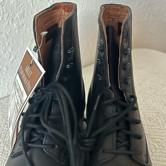 New! Ariat Scout Paddock Black Combat Boots Size 6 - Picture 2 of 7